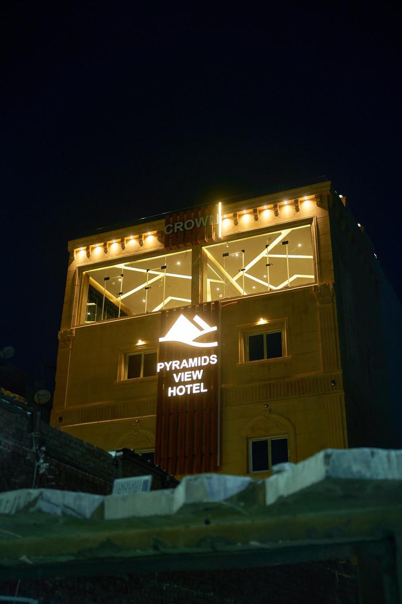 Crown Pyramids View Hotel Giza Bagian luar foto